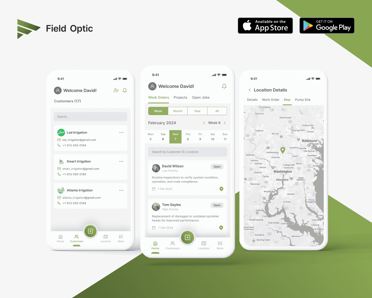 Field Optic product composition
