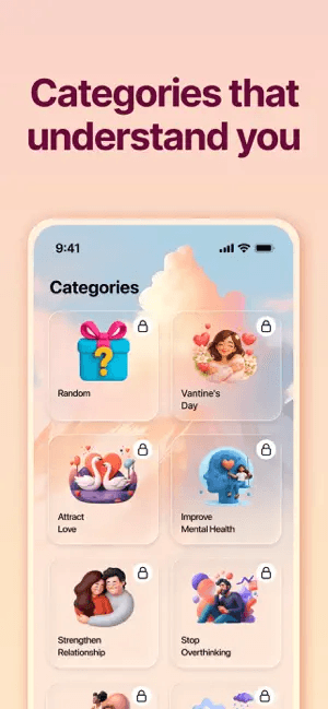 Optimism personalized categories