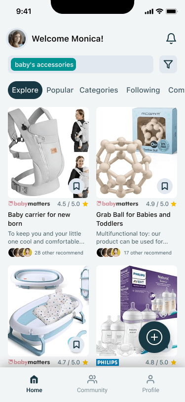 The Mother Network product discovery